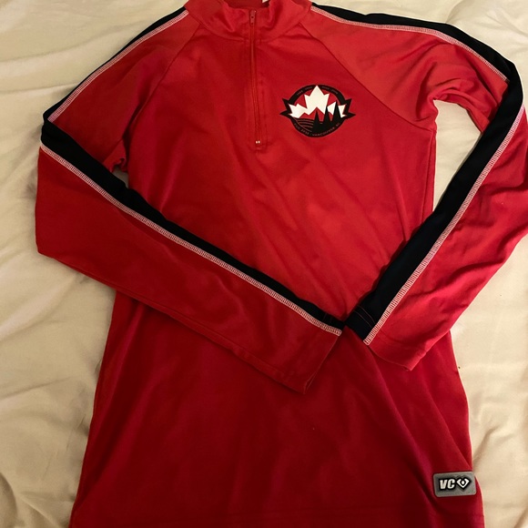 Quarter Zip Workout Long Sleeve - Picture 1 of 3